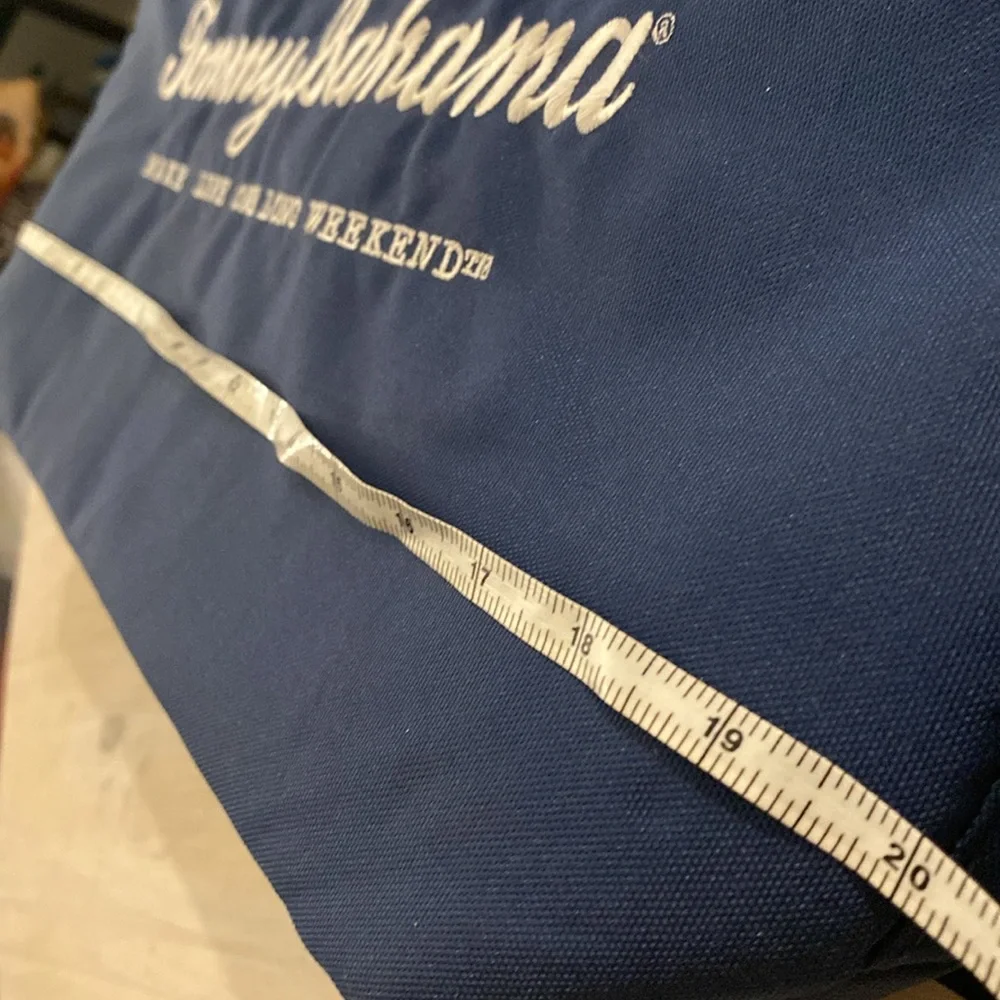 Tommy Bahama Insulated Cooler Tote Navy Blue. Looks new, barely used. - Picture 6 of 8